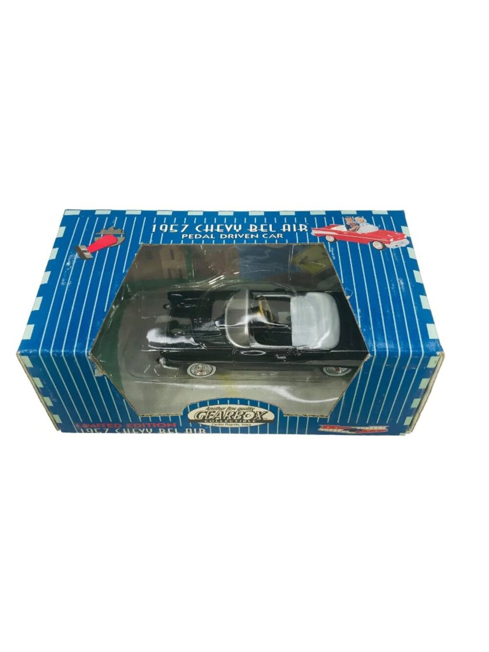 Gearbox 1997 Vintage 1957 Chevy Bel Air Convertible Serial #05361 Pedal Car New